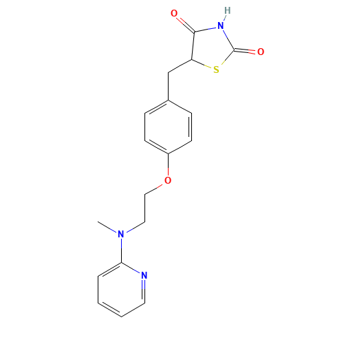 122320-73-4 Rosiglitazone chemical structure