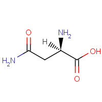 2058-58-4 D-(-)-Asparagine monohydrate chemical structure