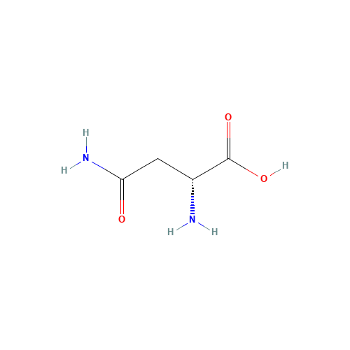 2058-58-4 D-(-)-Asparagine monohydrate chemical structure