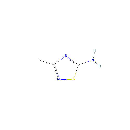 17467-35-5 5-AMINO-3-METHYL-1,2,4-THIADIAZOLE chemical structure