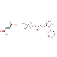 26921-17-5 (S)-Timolol maleate chemical structure