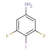 1542-34-3 3,5-Difluoro-4-iodoaniline chemical structure