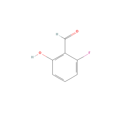 38226-10-7 2-FLUORO-6-HYDROXYBENZALDEHYDE chemical structure