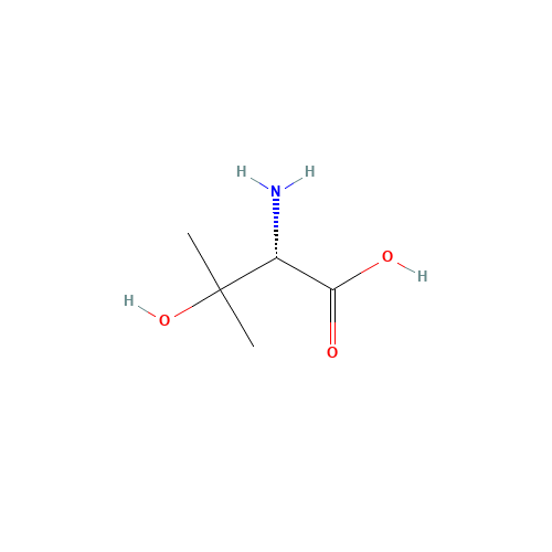 2280-27-5 (S)-(+)-2-Amino-3-hydroxy-3-methylbutanoic acid chemical structure