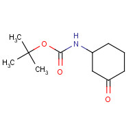 885280-38-6 (3-OXO-CYCLOHEXYL)-CARBAMIC ACID TERT-BUTYL ESTER chemical structure