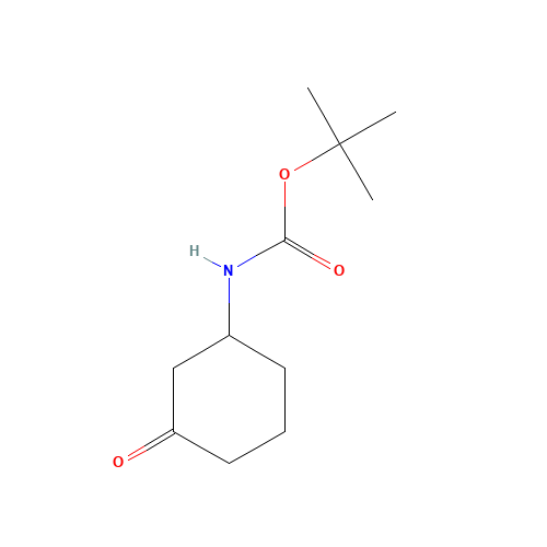 885280-38-6 (3-OXO-CYCLOHEXYL)-CARBAMIC ACID TERT-BUTYL ESTER chemical structure
