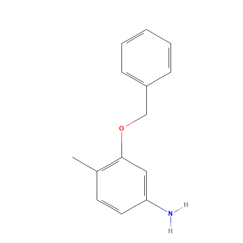219492-12-3 3-(BENZYLOXY)-4-METHYLPHENYLAMINE chemical structure