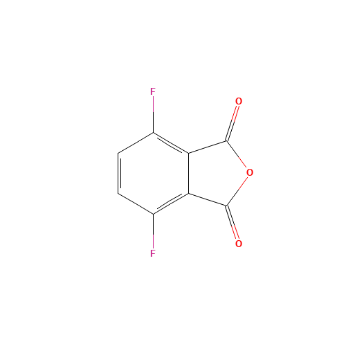 652-40-4 3,6-DIFLUOROPHTHALIC ANHYDRIDE chemical structure