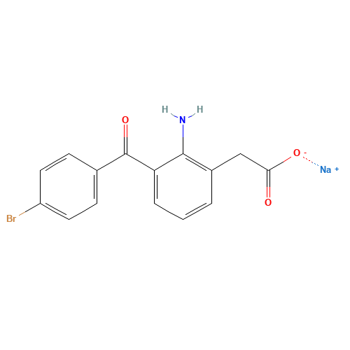 91714-93-1 Bromfenac sodium chemical structure
