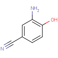 14543-43-2 2-Amino-4-cyano-phenol chemical structure