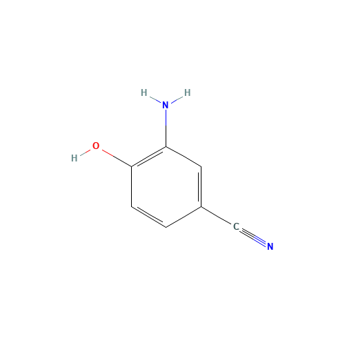 14543-43-2 2-Amino-4-cyano-phenol chemical structure