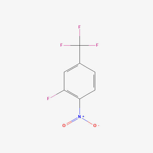 402-12-0 3-FLUORO-4-NITROBENZOTRIFLUORIDE chemical structure