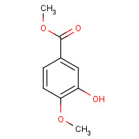 6702-50-7 Methyl 3-hydroxy-4-methoxybenzoate chemical structure