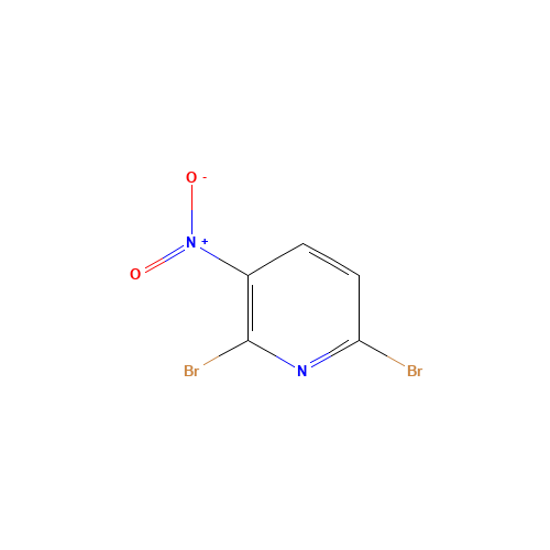 55304-80-8 2,6-Dibromo-3-nitropyridine chemical structure
