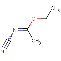 1558-82-3 Ethyl N-cyanoethanimideate chemical structure