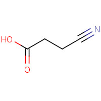 16051-87-9 3-CYANOPROPANOIC ACID chemical structure