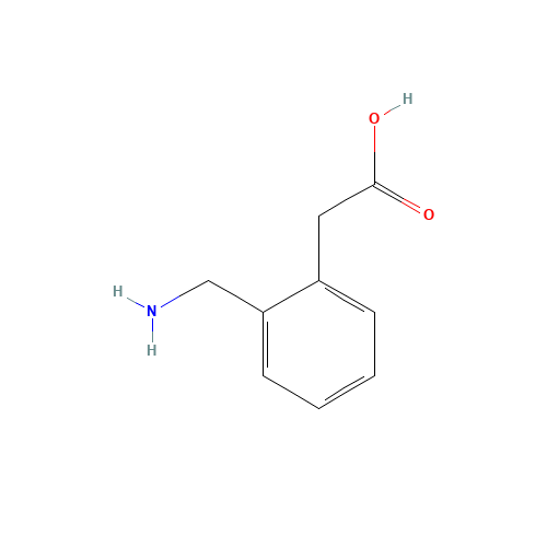 40851-65-8 2-Aminomethylphenylacetic acid chemical structure