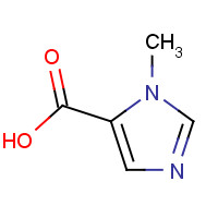 41806-40-0 1-METHYL-1H-IMIDAZOLE-5-CARBOXYLIC ACID chemical structure