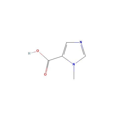 41806-40-0 1-METHYL-1H-IMIDAZOLE-5-CARBOXYLIC ACID chemical structure