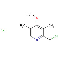 86604-75-3 2-Chloromethyl-4-methoxy-3,5-dimethylpyridine hydrochloride chemical structure