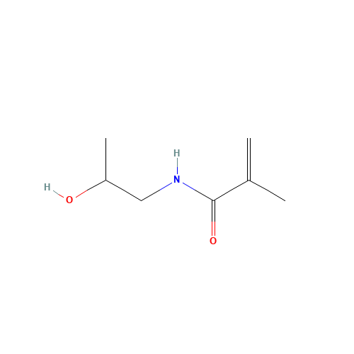 21442-01-3 N-(2-HYDROXYPROPYL)METHACRYLAMIDE chemical structure