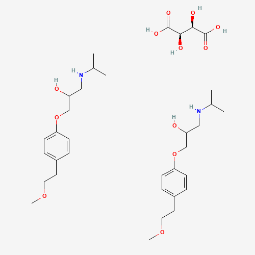 56392-17-7 Metoprolol tartrate chemical structure