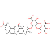 1405-86-3 Glycyrrhizic acid chemical structure