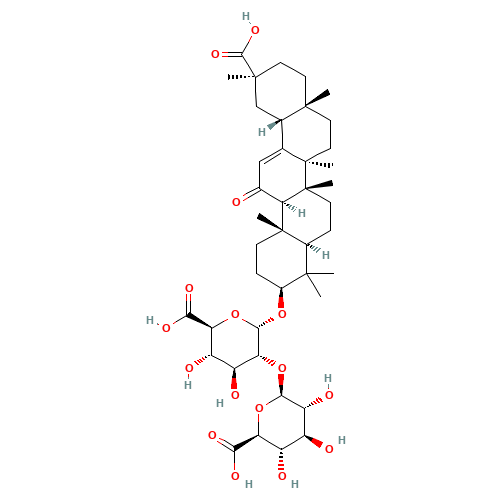 1405-86-3 Glycyrrhizic acid chemical structure