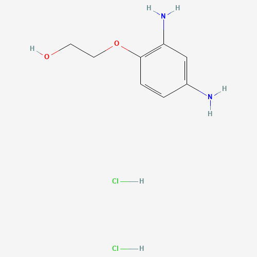 66422-95-5 2-(2,4-Diaminophenoxy)ethanol dihydrochloride chemical structure