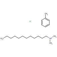 139-07-1 DODECYL DIMETHYL BENZYL AMMONIUM CHLORIDE chemical structure