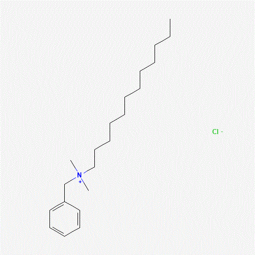 139-07-1 DODECYL DIMETHYL BENZYL AMMONIUM CHLORIDE chemical structure