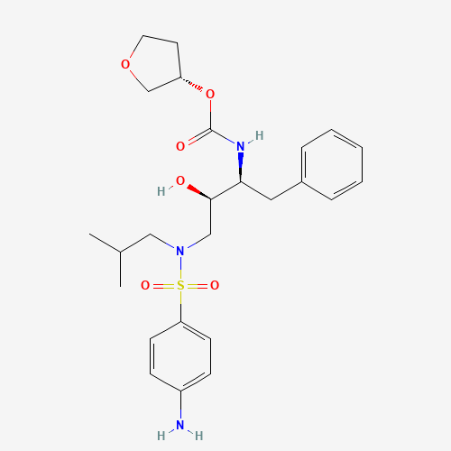 161814-49-9 AMPRENAVIR chemical structure