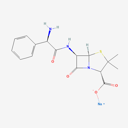 69-52-3 Ampicillin sodium chemical structure