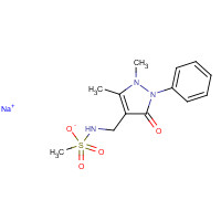 68-89-3 Sodium [(2,3-dihydro-1,5-dimethyl-3-oxo-2-phenyl-1H-pyrazol-4-yl)methylamino]methanesulfonate chemical structure