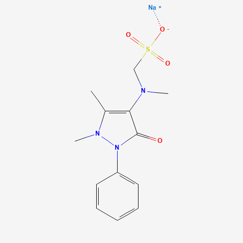 68-89-3 Sodium [(2,3-dihydro-1,5-dimethyl-3-oxo-2-phenyl-1H-pyrazol-4-yl)methylamino]methanesulfonate chemical structure
