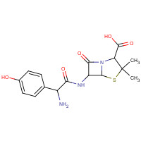 26787-78-0 Amoxicillin chemical structure