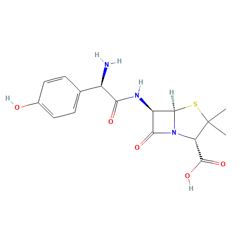 26787-78-0 Amoxicillin chemical structure