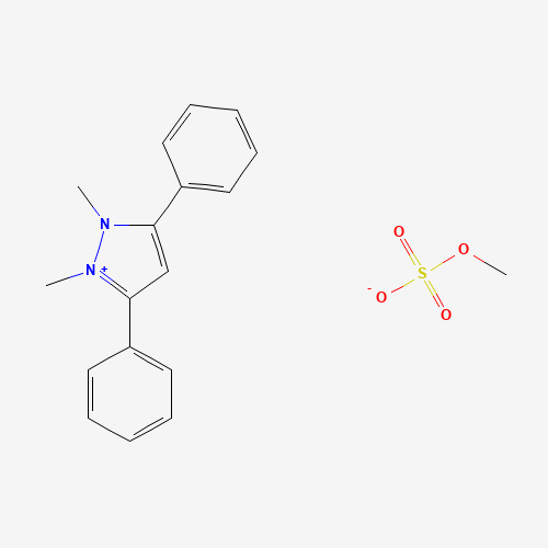 43222-48-6 DIFENZOQUAT METHYLSULFATE chemical structure
