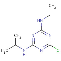 1912-24-9 Atrazine chemical structure