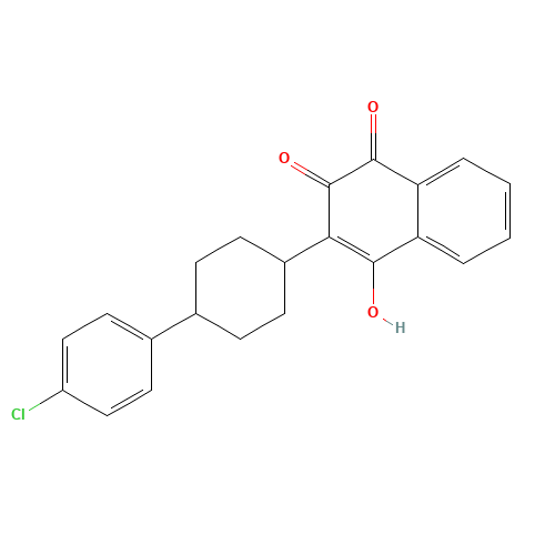 95233-18-4 Atovaquone chemical structure