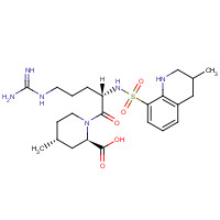 74863-84-6 Argatroban chemical structure