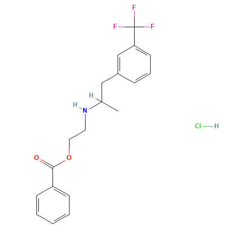 23642-66-2 BENFLUOREX HYDROCHLORIDE chemical structure
