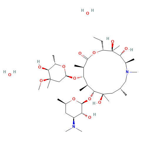 117772-70-0 Azithromycin dihydrate chemical structure
