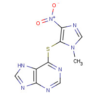 446-86-6 Azathioprine chemical structure