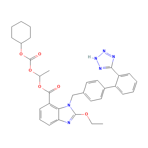 145040-37-5 Candesartan cilexetil chemical structure
