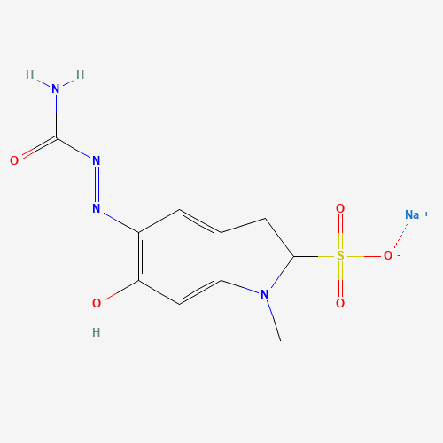 51460-26-5 Carbazochrome sodium sulfonate chemical structure