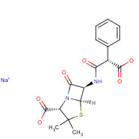 4800-94-6 Carbenicillin disodium chemical structure