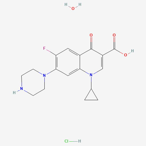 86393-32-0 Ciprofloxacin hydrochloride hydrate chemical structure