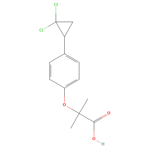 52214-84-3 Ciprofibrate chemical structure