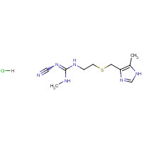 70059-30-2 Cimetidine hydrochloride chemical structure
